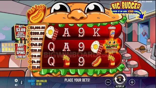 摩根汉堡巨无霸老虎机介绍